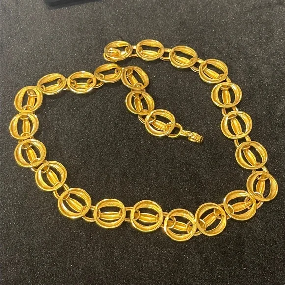 Chanel quilted Gold tone Chain Belt